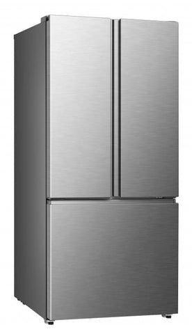 Hisense 20.6-cu ft French Door Refrigerator with Ice Maker (Stainless Steel) ENERGY STAR