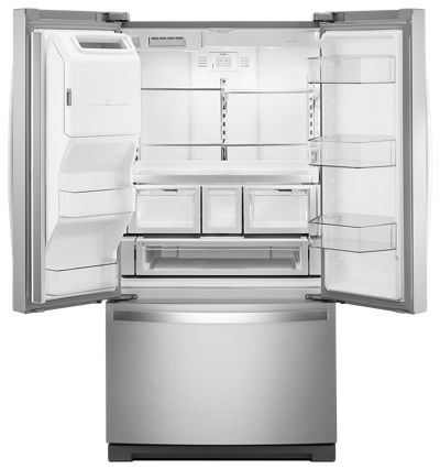 Whirlpool 36-inch Wide French Door Refrigerator - 27 cu. ft.